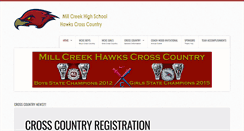 Desktop Screenshot of millcreekcrosscountry.com